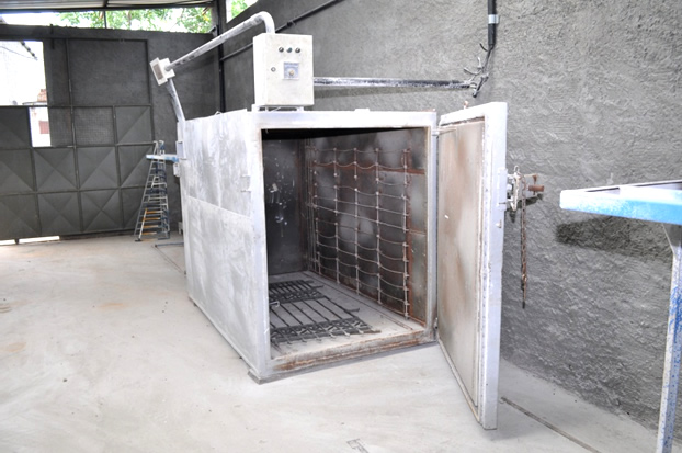 Forno para Pintura Eletrostática